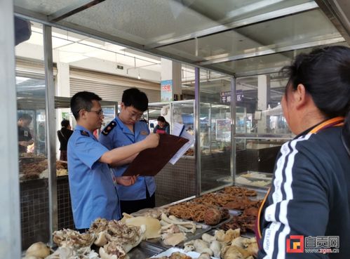 现场多图 紧盯食品质量安全 自贡15个农贸 集贸 市场被抽查